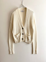 画像をギャラリービューアに読み込む, 【 Re/done 】Over Size cropped 90s Cardigan
