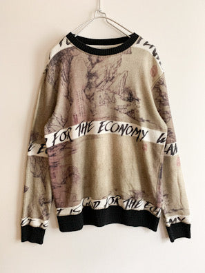 【 Vivienne westwood 】 Ink Painting Sweat