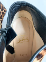 画像をギャラリービューアに読み込む, 【 Christian Louboutin 】 Leopard Boots
