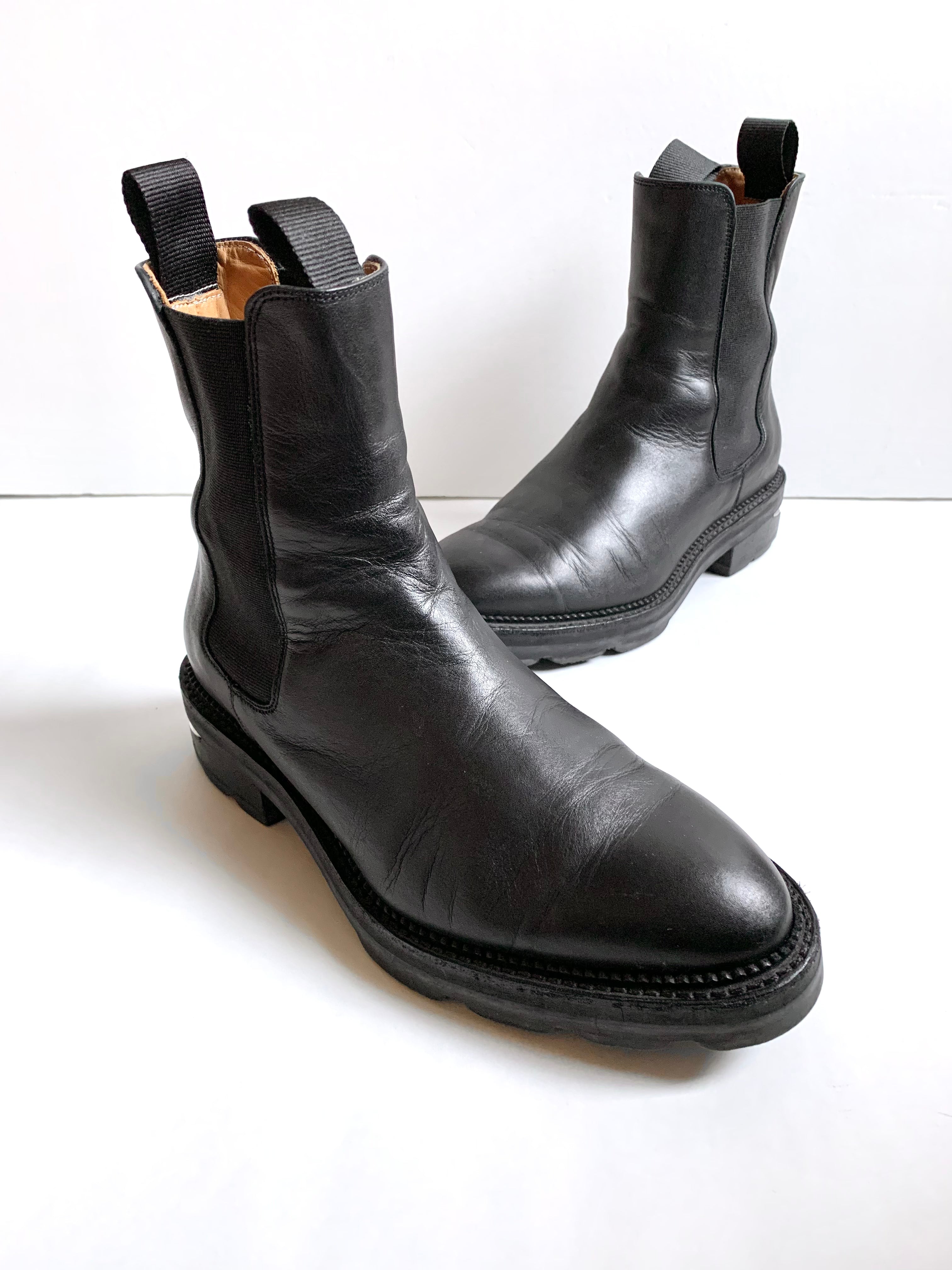 【 ALEXANDER WANG 】"ANDY" Side gora Design Boots