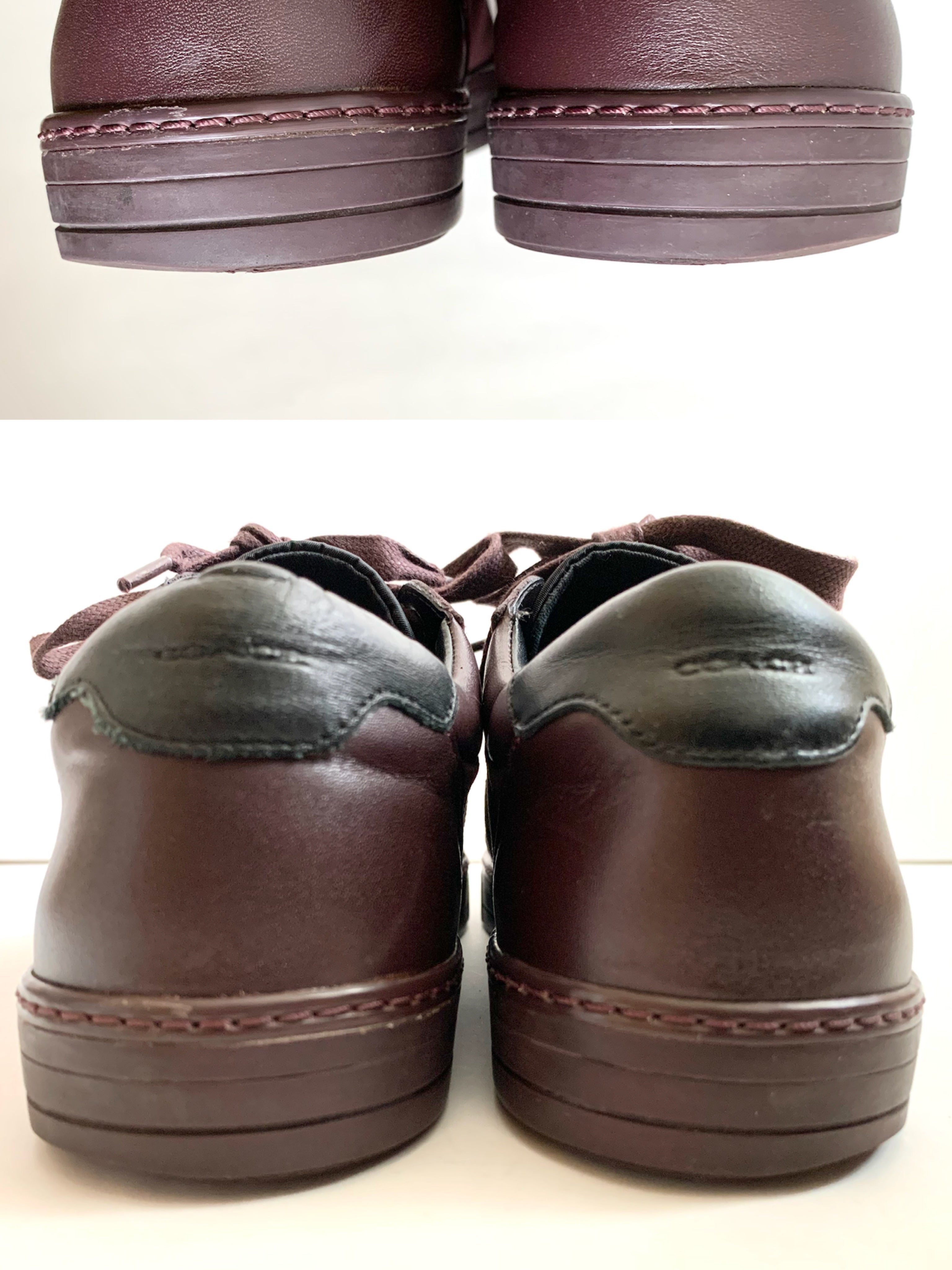 【 COACH 】Leather Sneaker