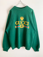 画像をギャラリービューアに読み込む, 【 GUCCI bootleg 】 Vintage Sweat
