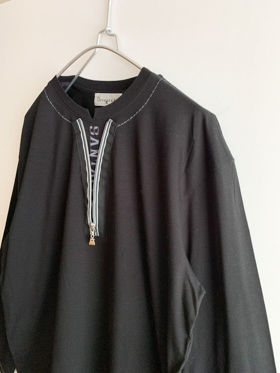 【 Santa fe 】 Zip Design Long Sleeve Tshirts