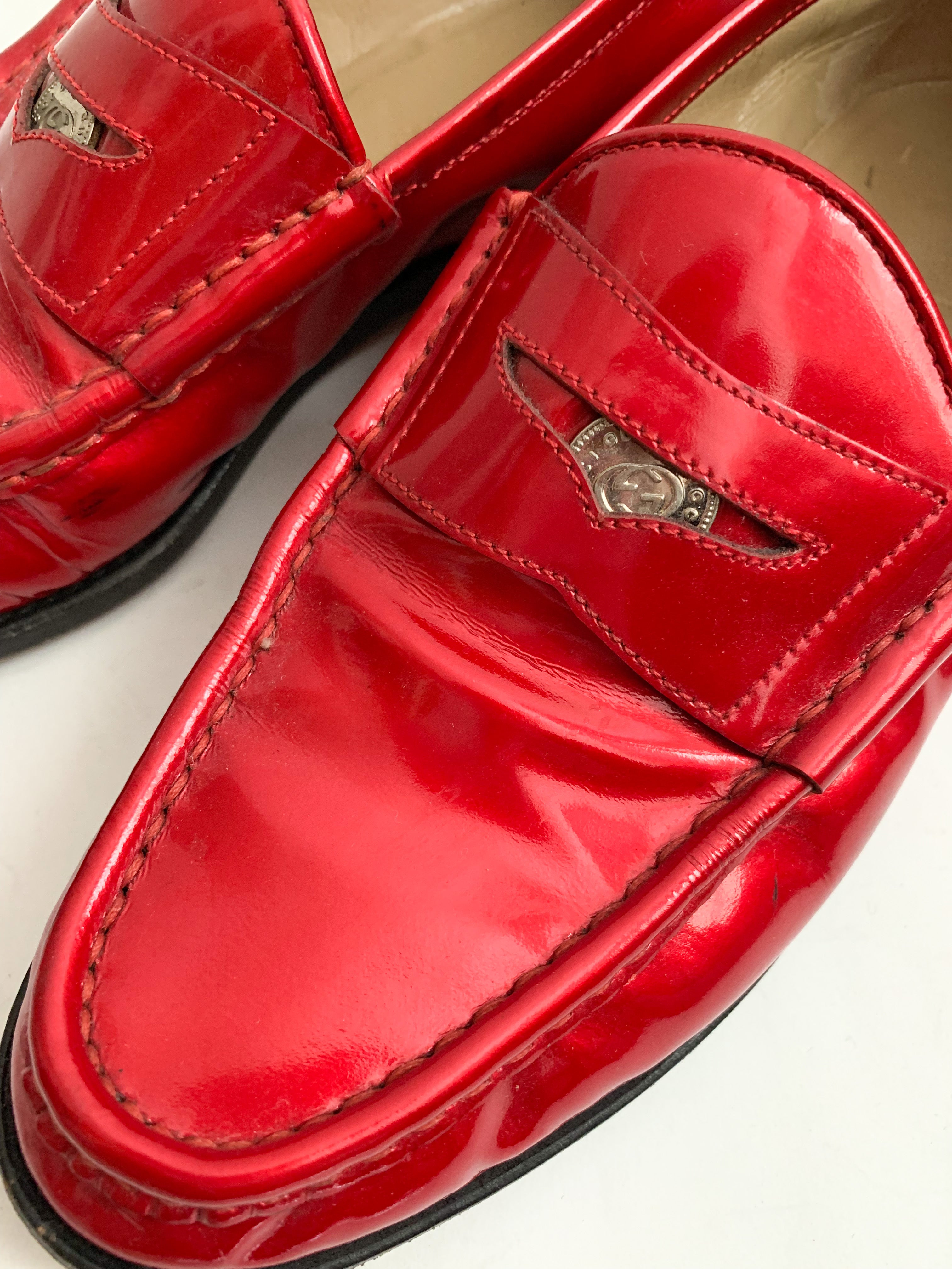 【 GUCCI 】 COIN LOAFERS