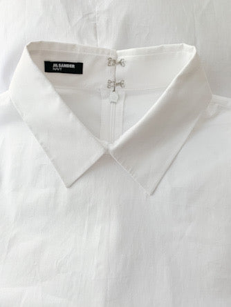 【 JIL SANDER NAVY 】 PULL OVER Short Sleeve Shirts