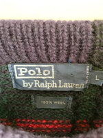 画像をギャラリービューアに読み込む, 【 POLo by Ralph Lauren 】Plaid pattern Knit
