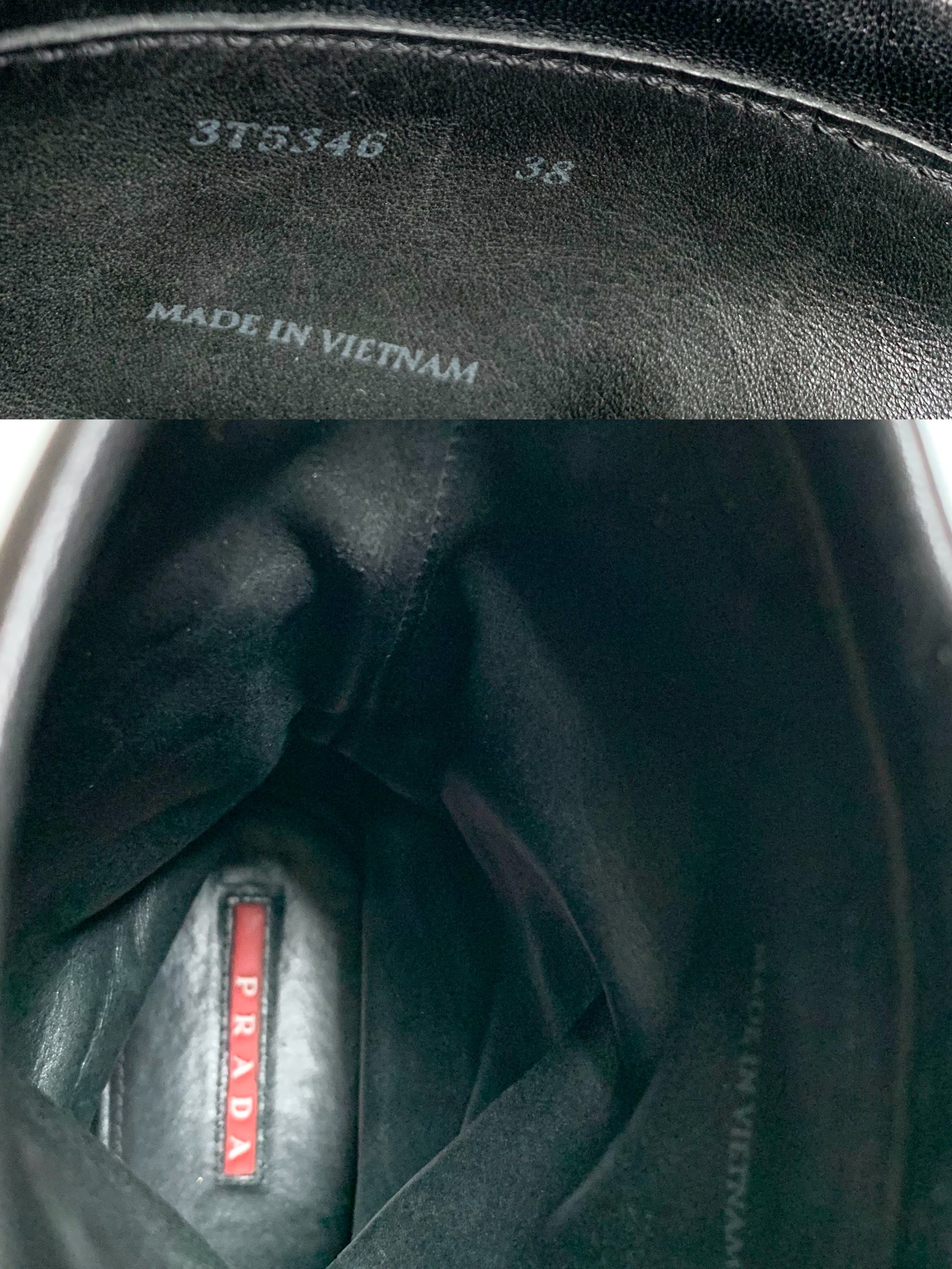 【 PRADA 】Wing tip Layerd Shoes