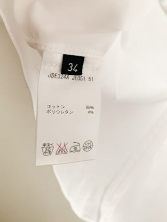 【 JIL SANDER NAVY 】 PULL OVER Short Sleeve Shirts