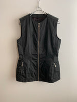 画像をギャラリービューアに読み込む, 【 PRADA 】NYLON×LEATHER VEST
