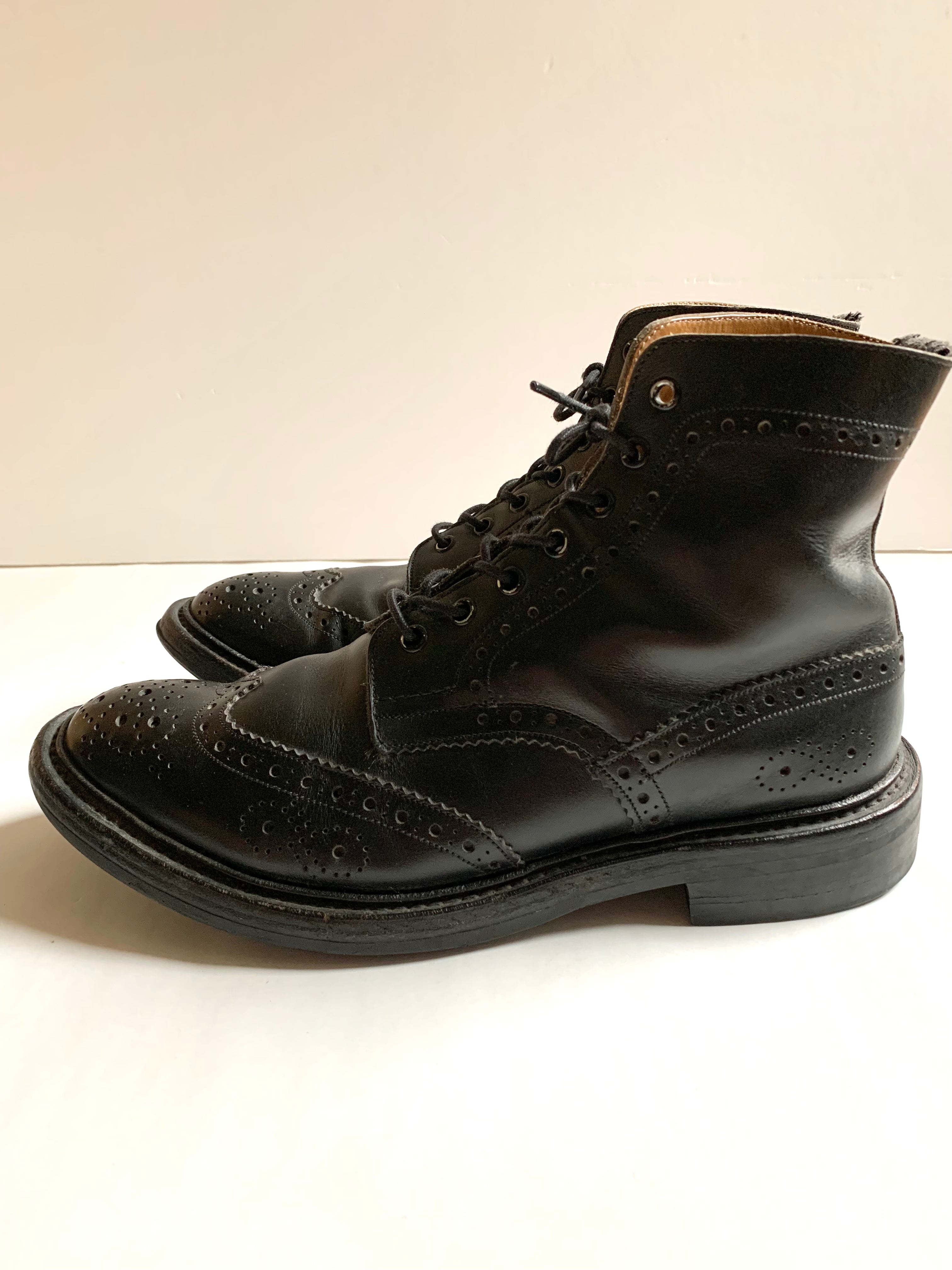 【 Tricker's × Paul Smith 】Country Boots