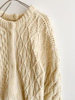 画像をギャラリービューアに読み込む, 【 Maison Martin Margiela 】Cable knit cardigan
