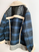 画像をギャラリービューアに読み込む, 【 COACH 】 leather×wool Lunch coat
