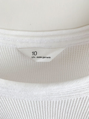 【 Juha 】Waffle cut sew