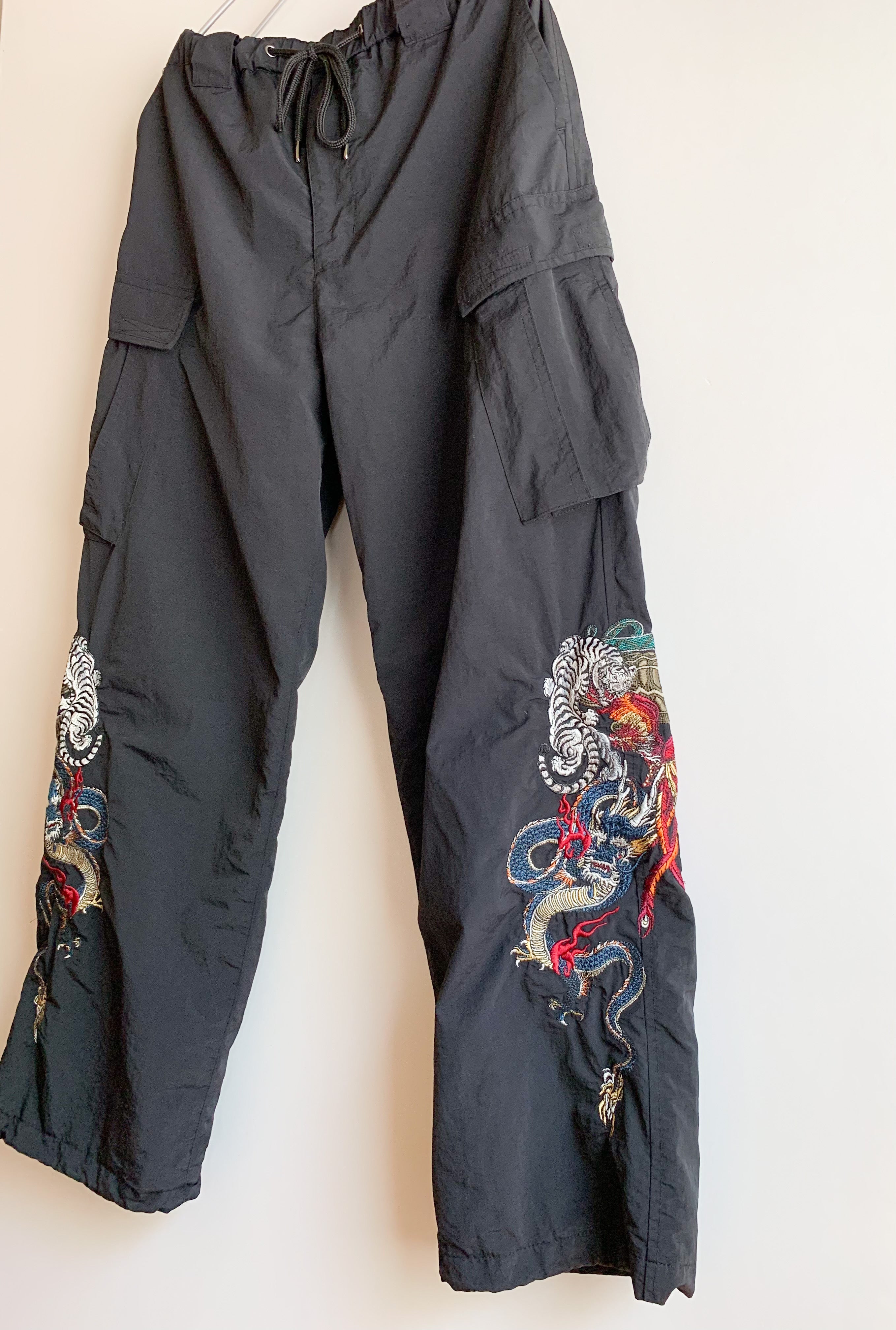 【 GALFY 】神YABAI Nylon 5Pocket Pants