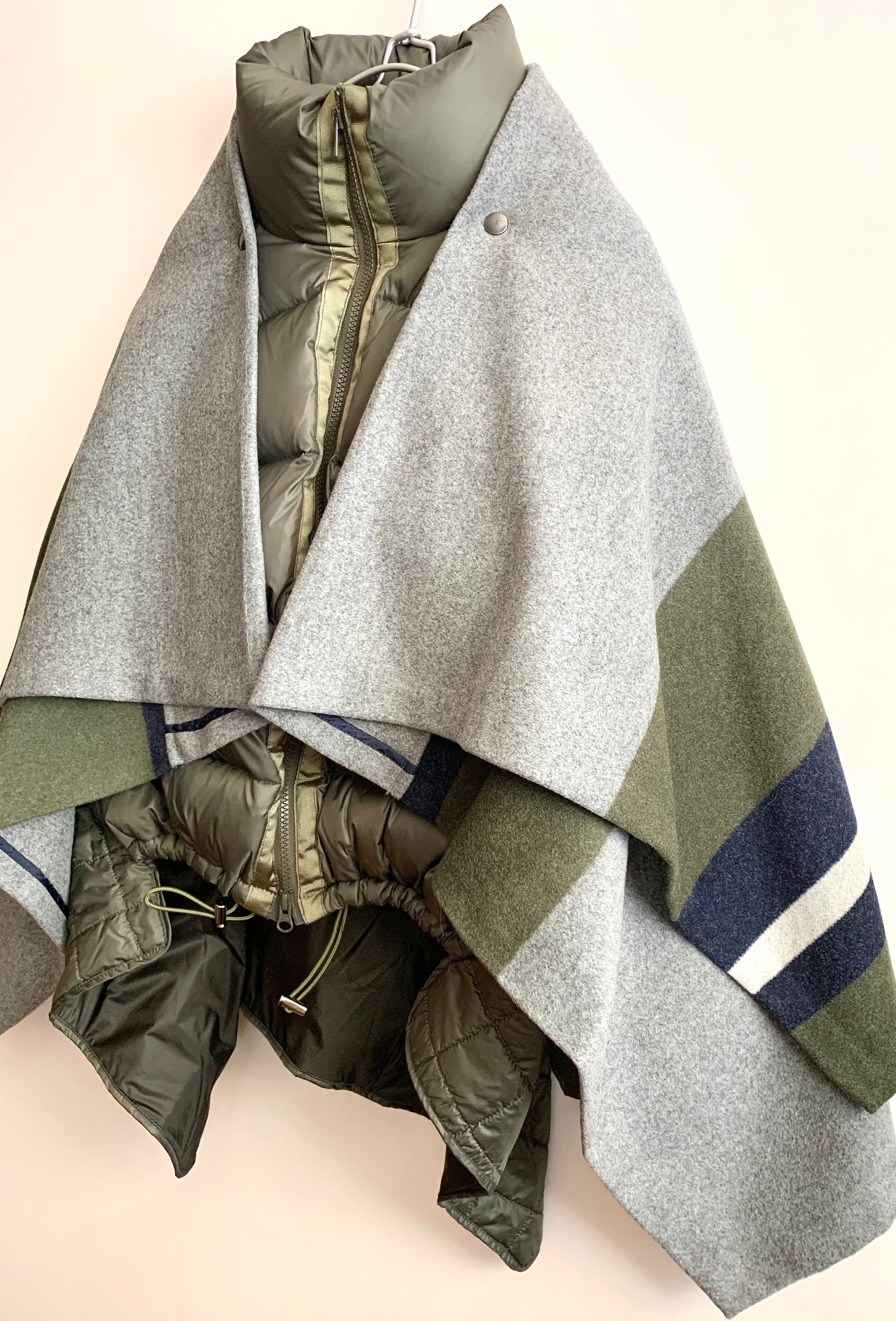 【 Muller of yoshio kubo 】Cape Down Jacket