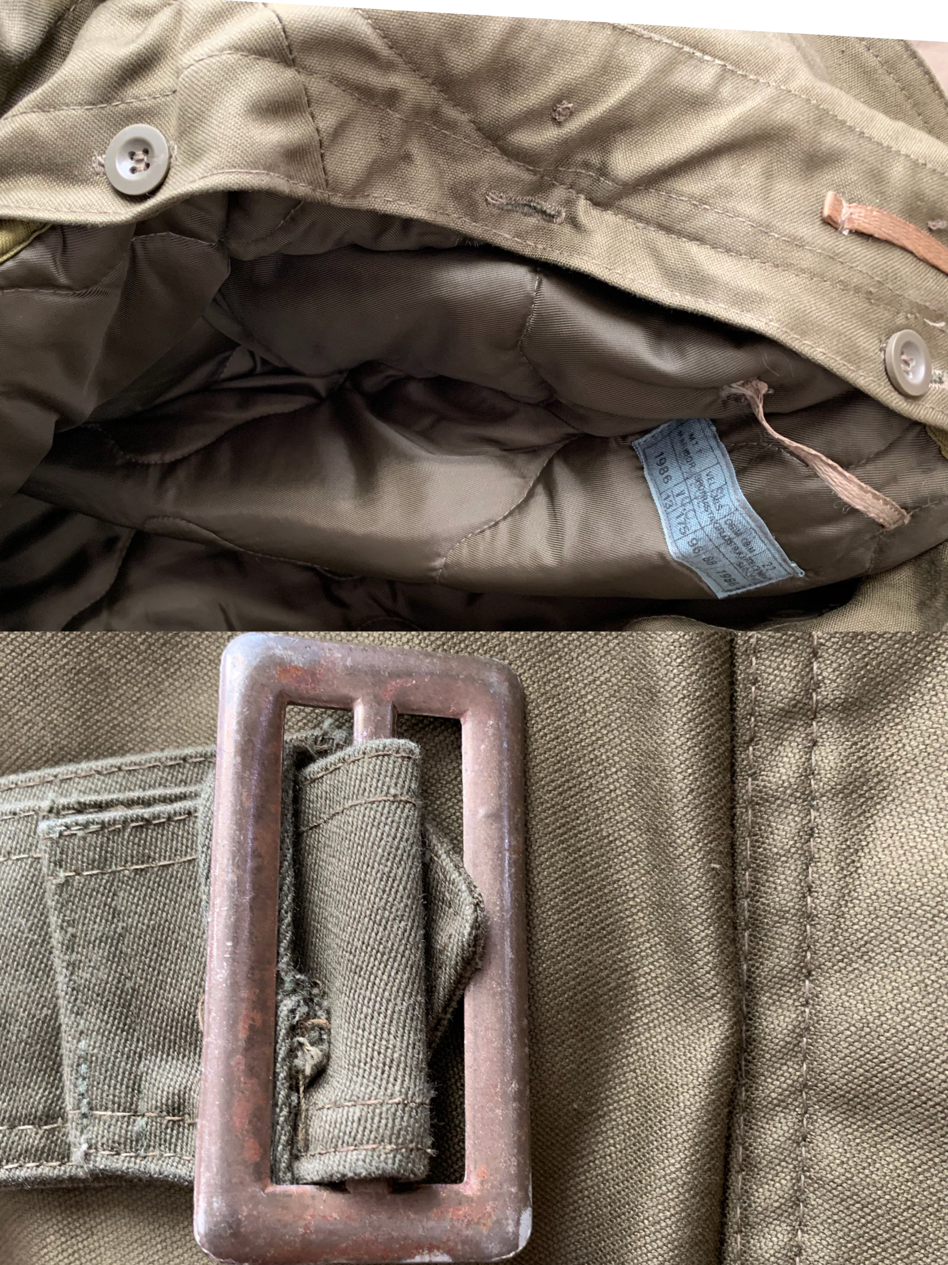 【 Slovenian ARMY 】Motorcycle Coat