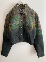 画像をギャラリービューアに読み込む, 【 90s KENZO 】Safari Design Denim Jacket

