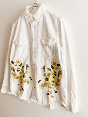 【 2014SS TOGA PULLA  】Flower Print Western Shirts