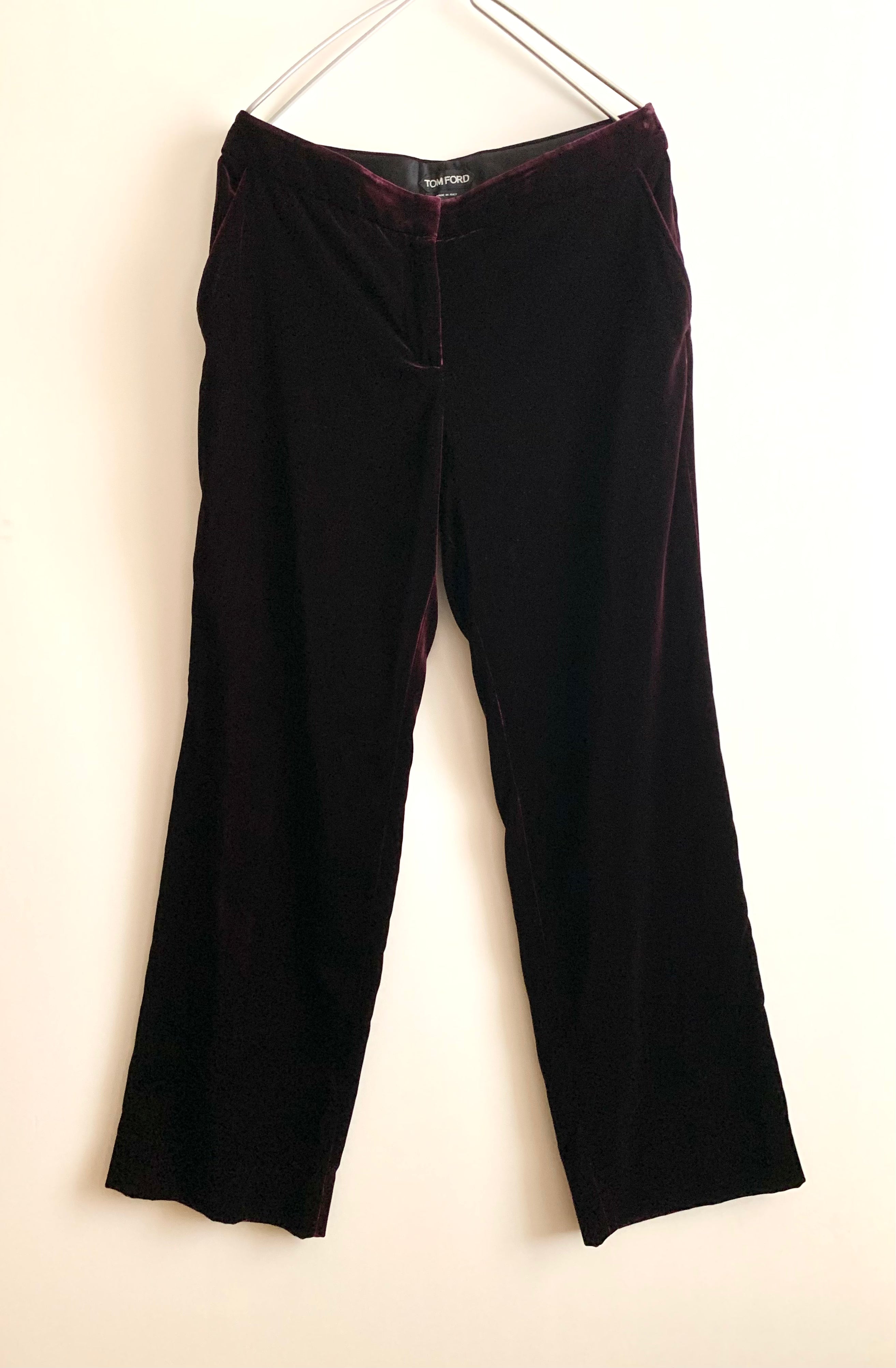 【 TOM FORD 】 Velvet Pants