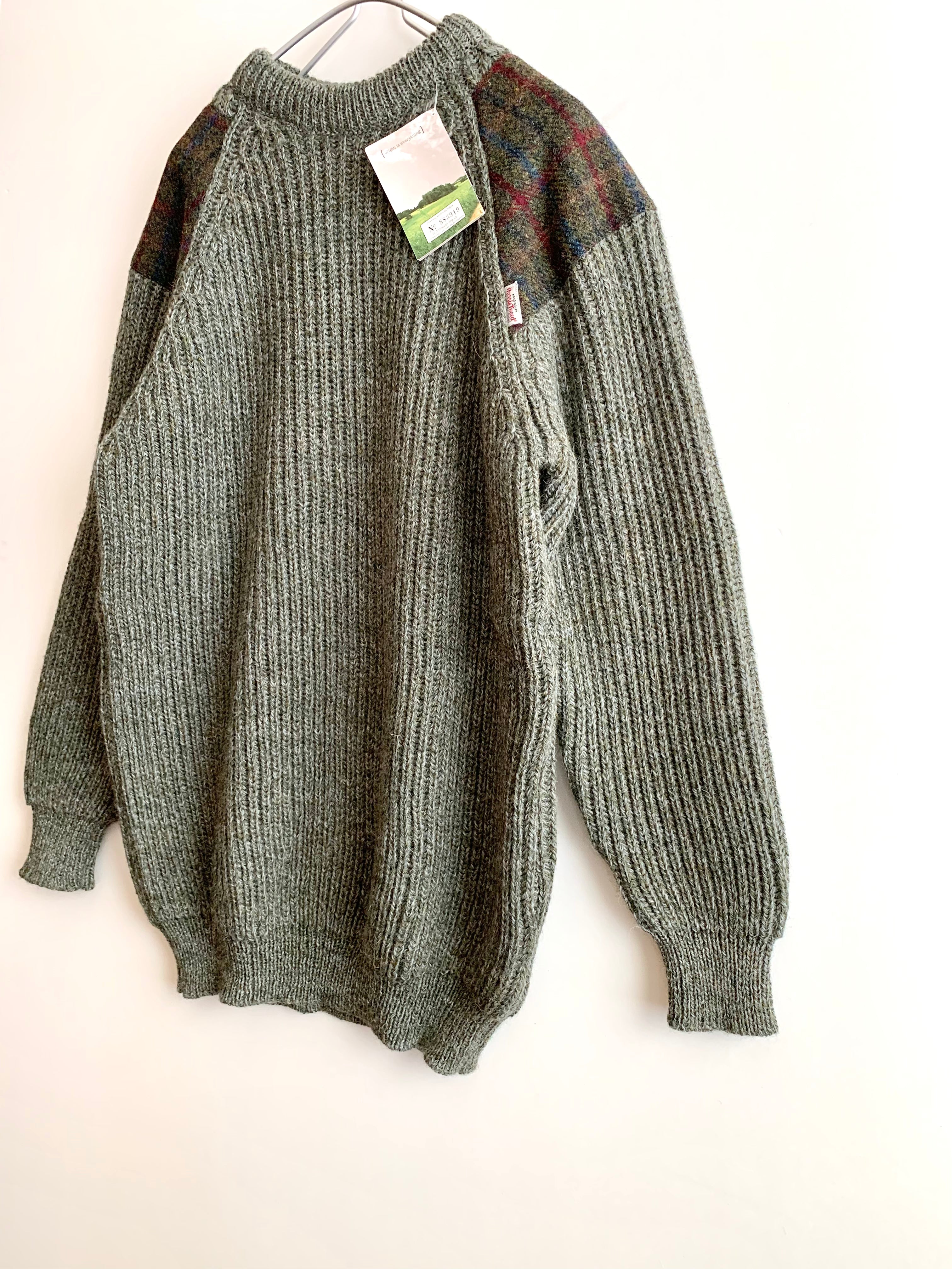 【 NIFFI 】Harris Tweed Design Knit