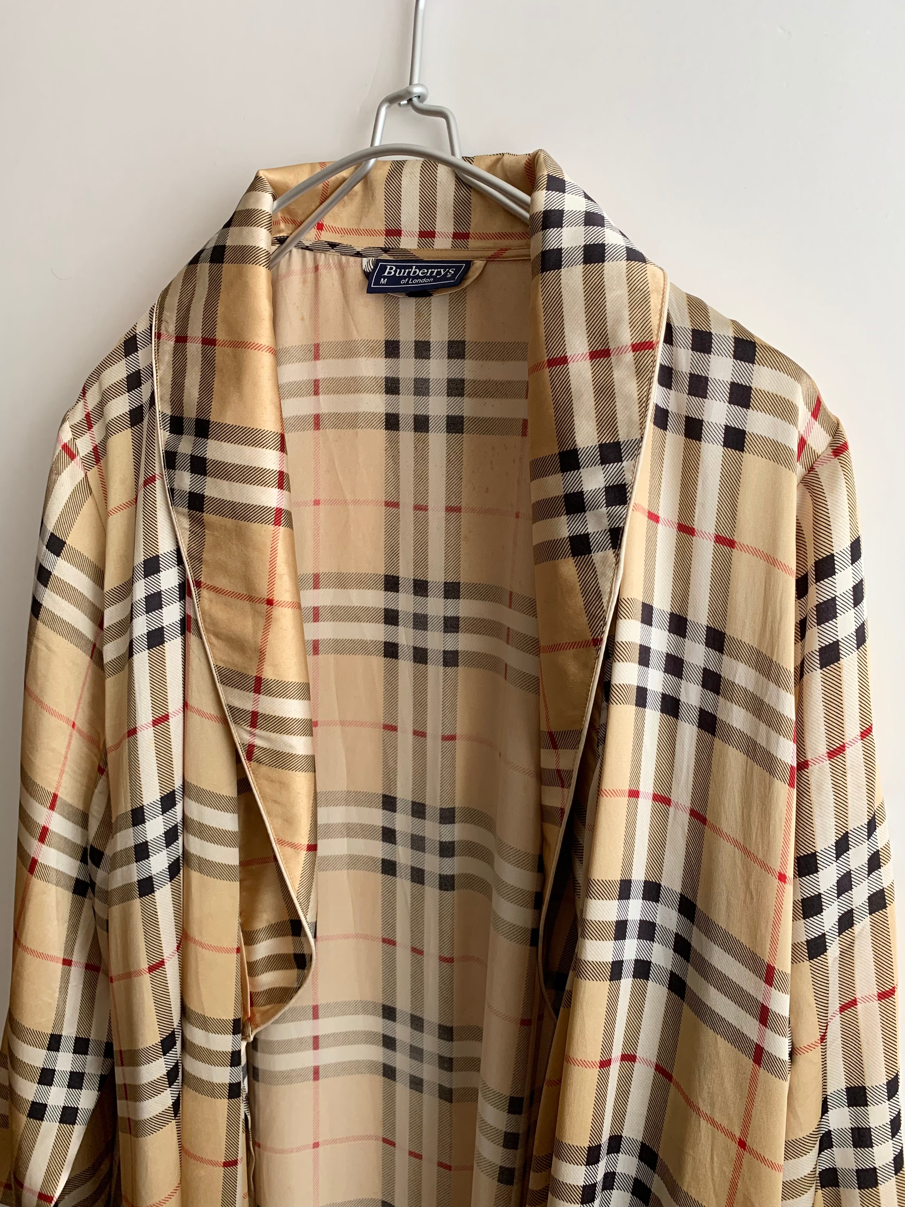 【 Burberry's 】NOVA CHECK GOWN COAT