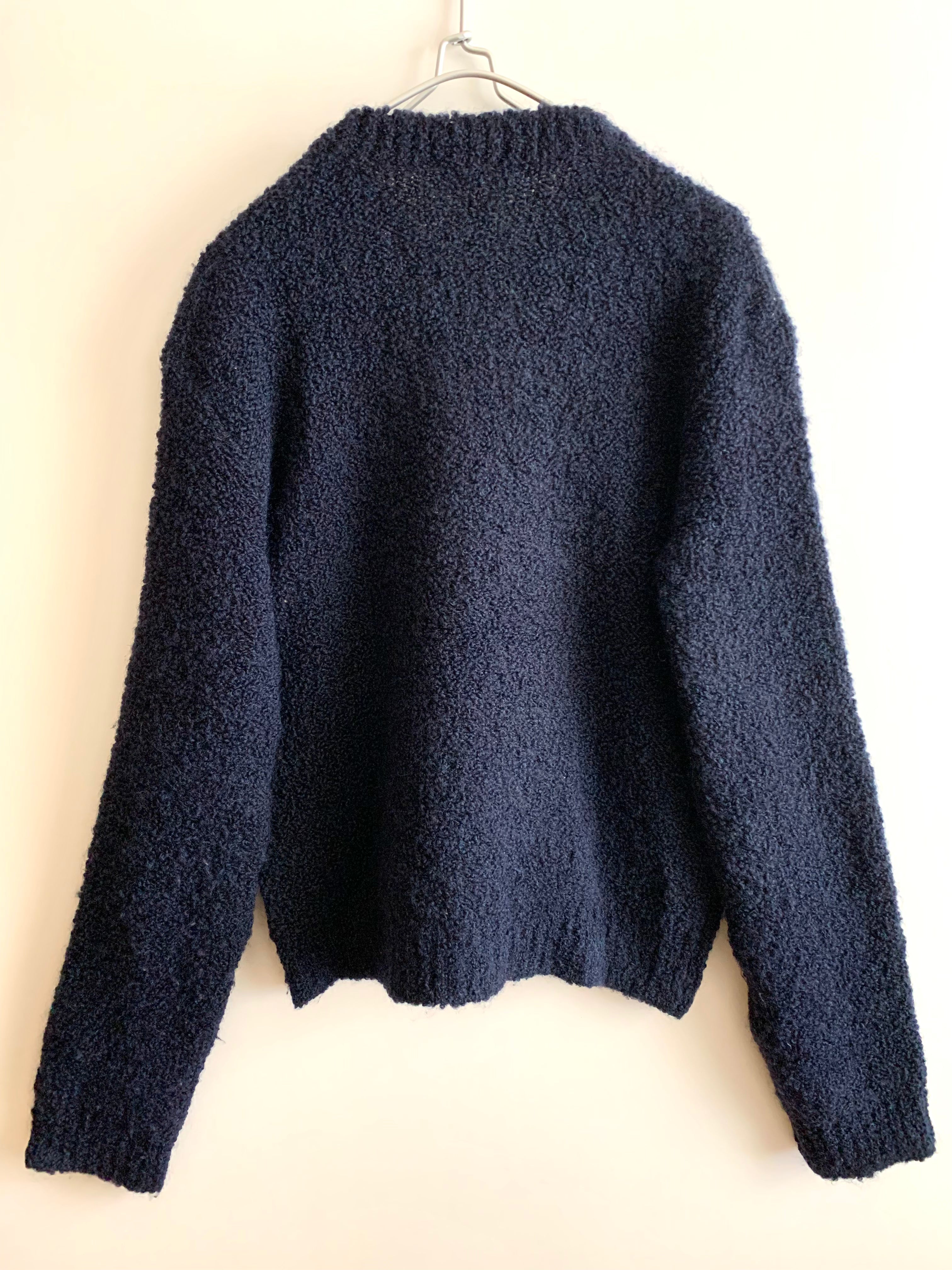 【 90s agnès b. HOMME 】 Pull over knit