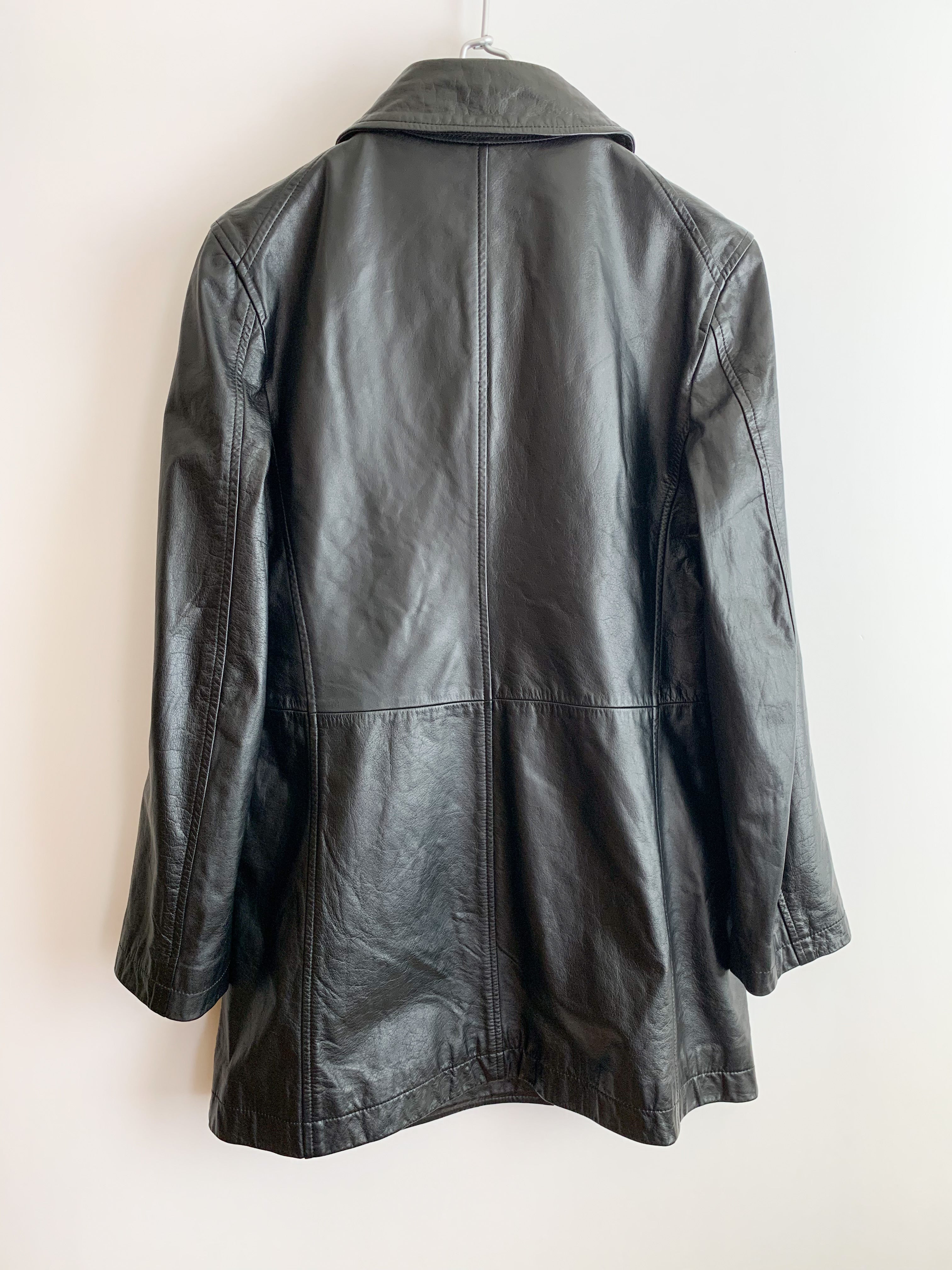 【 robe de  chambre COMME des GARCONS 】Leather Coat