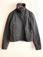 画像をギャラリービューアに読み込む, 【 COACH 】Cotton Leather Riders Jacket
