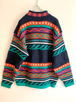 画像をギャラリービューアに読み込む, 【 DEAD STOCK 90s Vintage 】 Roll Neck 3D Knit
