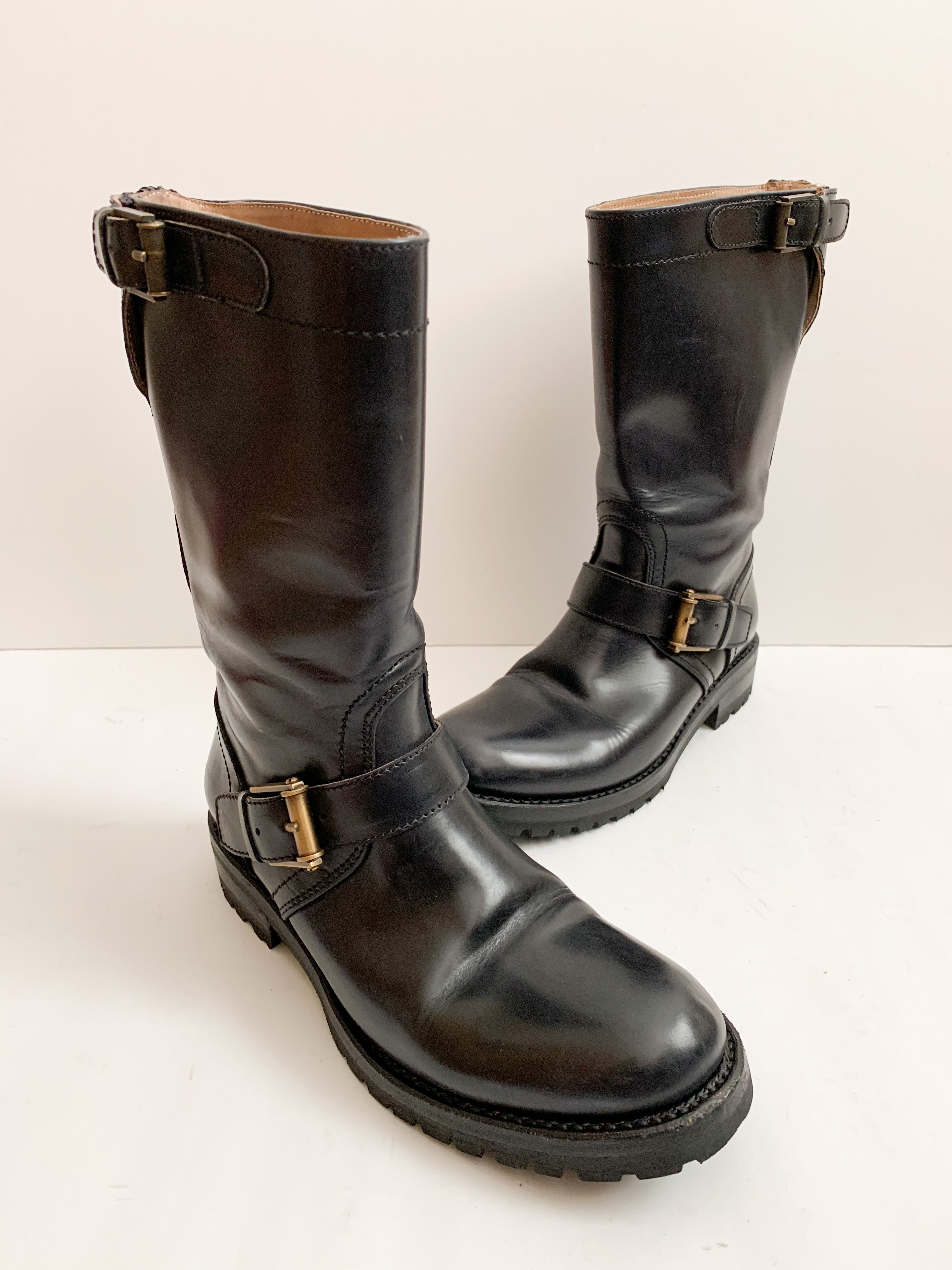 【 JIL SANDER 】 ENGINEER BOOTS