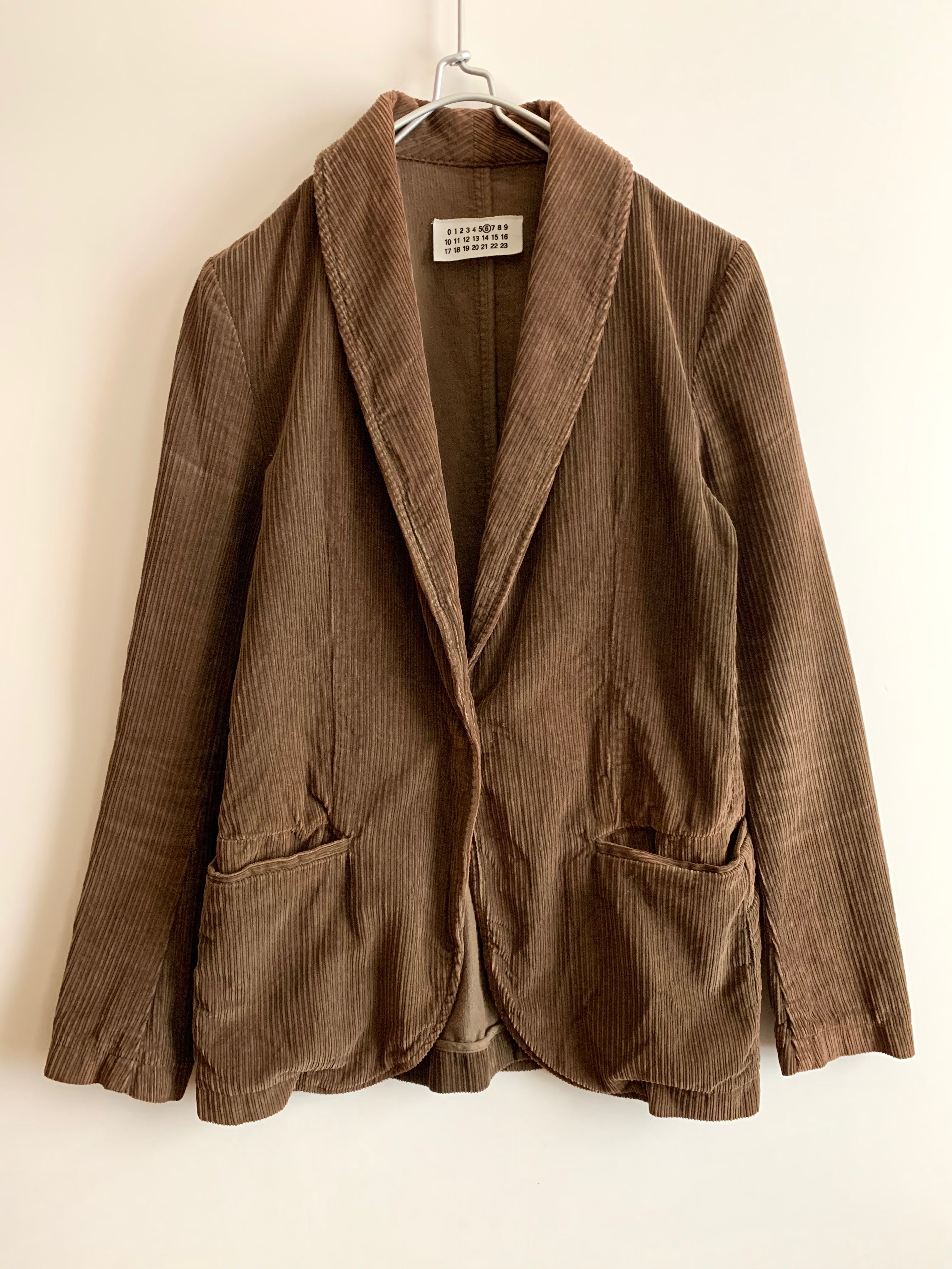 【 Maison Martin Margiela 】Corduroy Tailored Jacket