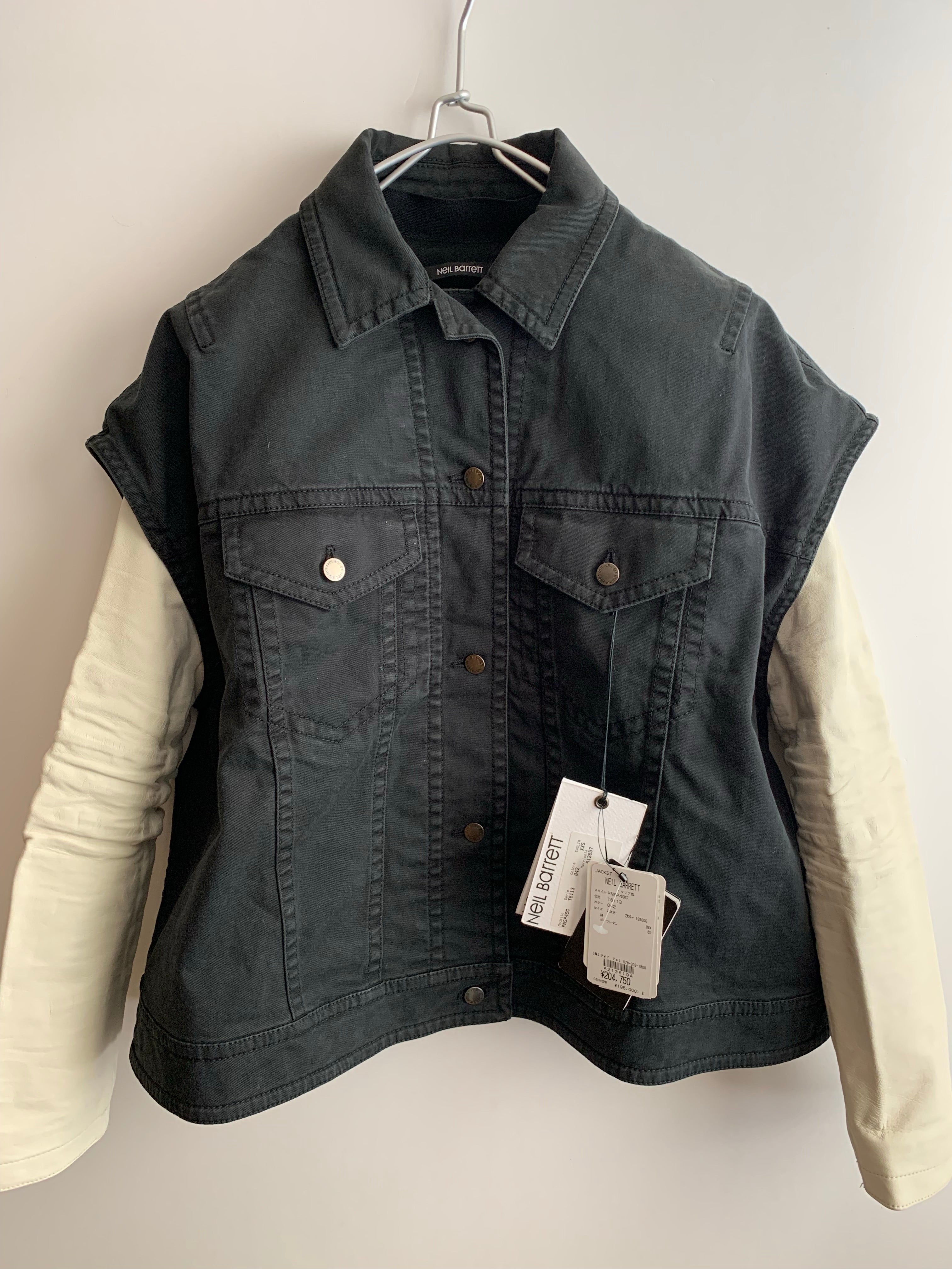 【 NeIL Barrett 】3way  Layered  Docking JACKET