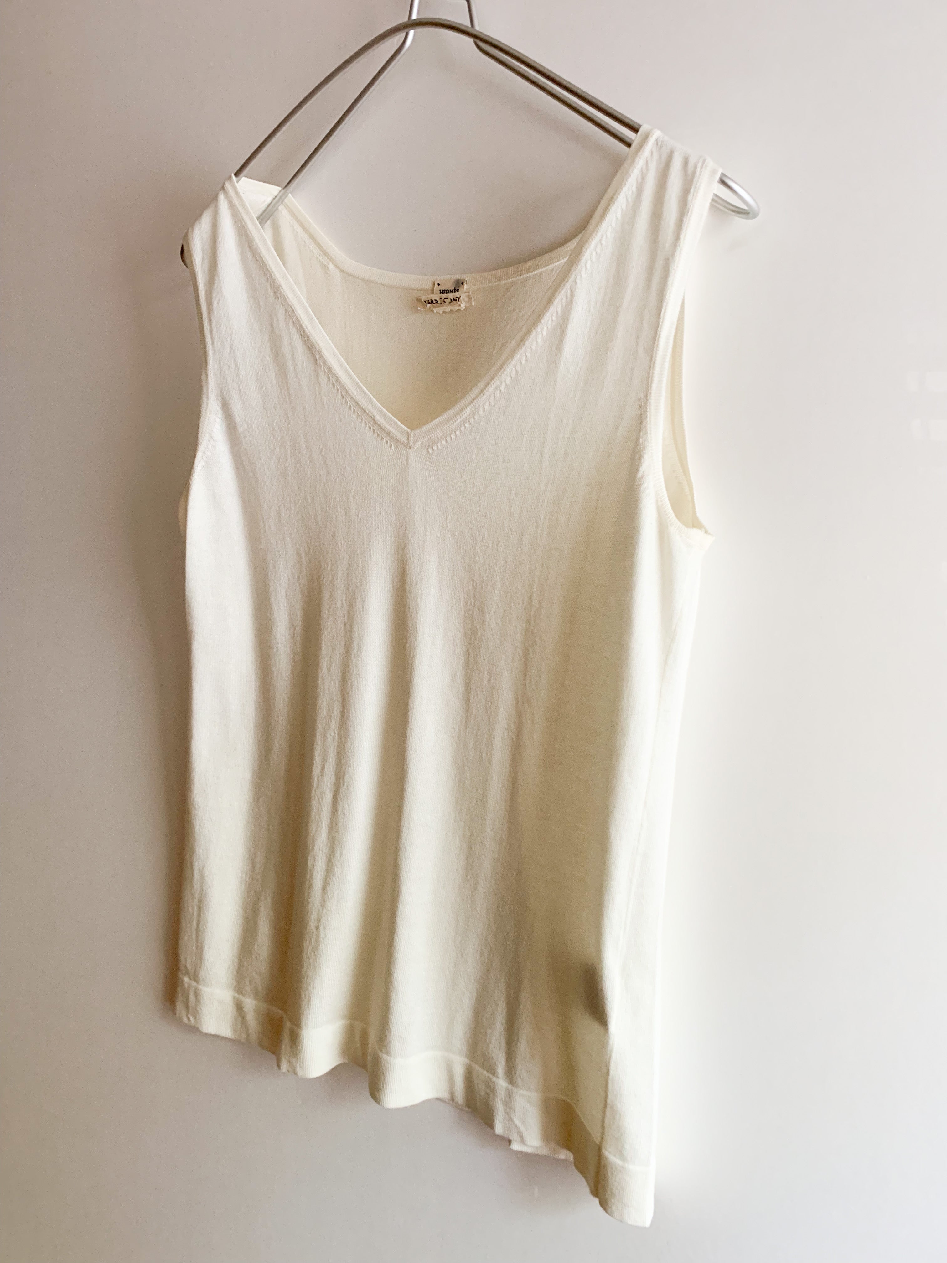 【 HERMES  】  Margiela Design Tank Top