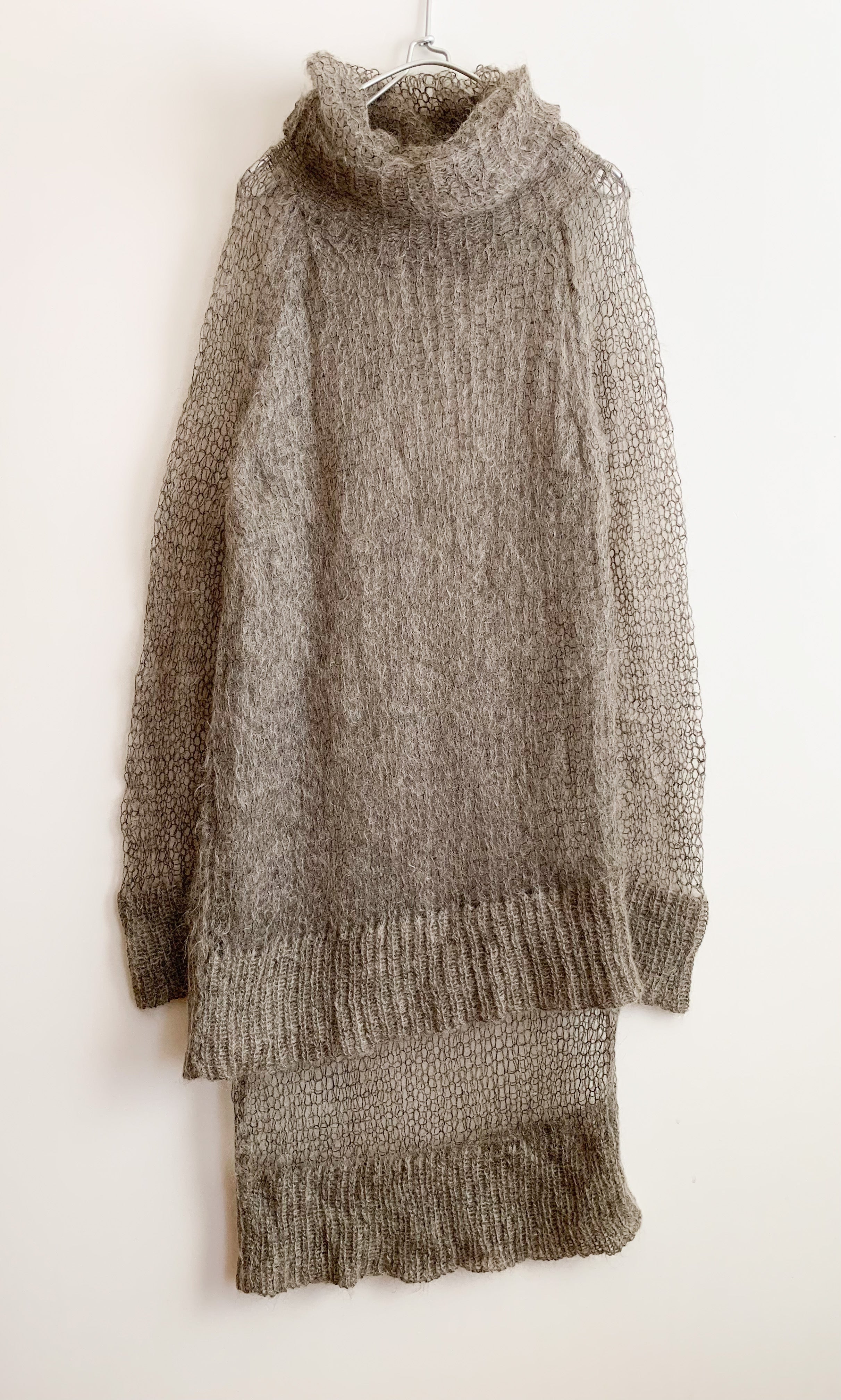 【 Y's Red Label 】 Layered Knit One Piece