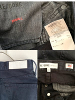 画像をギャラリービューアに読み込む, 【 Re/done 】 Black Denim Pants
