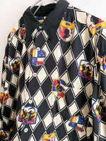 画像をギャラリービューアに読み込む, 【 KARL LAGERFELD 】 Heraldic pattern Shirts
