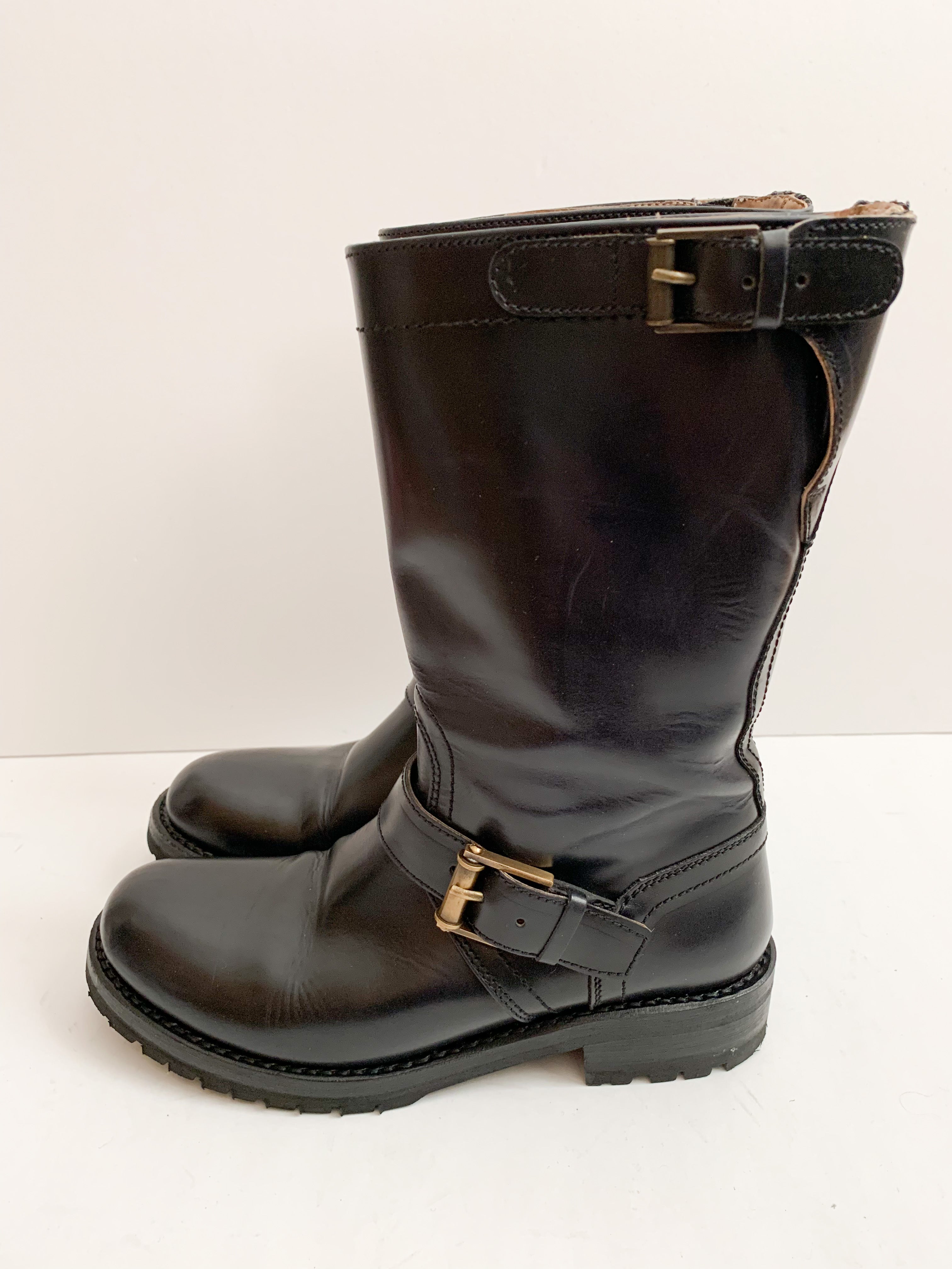 【 JIL SANDER 】 ENGINEER BOOTS