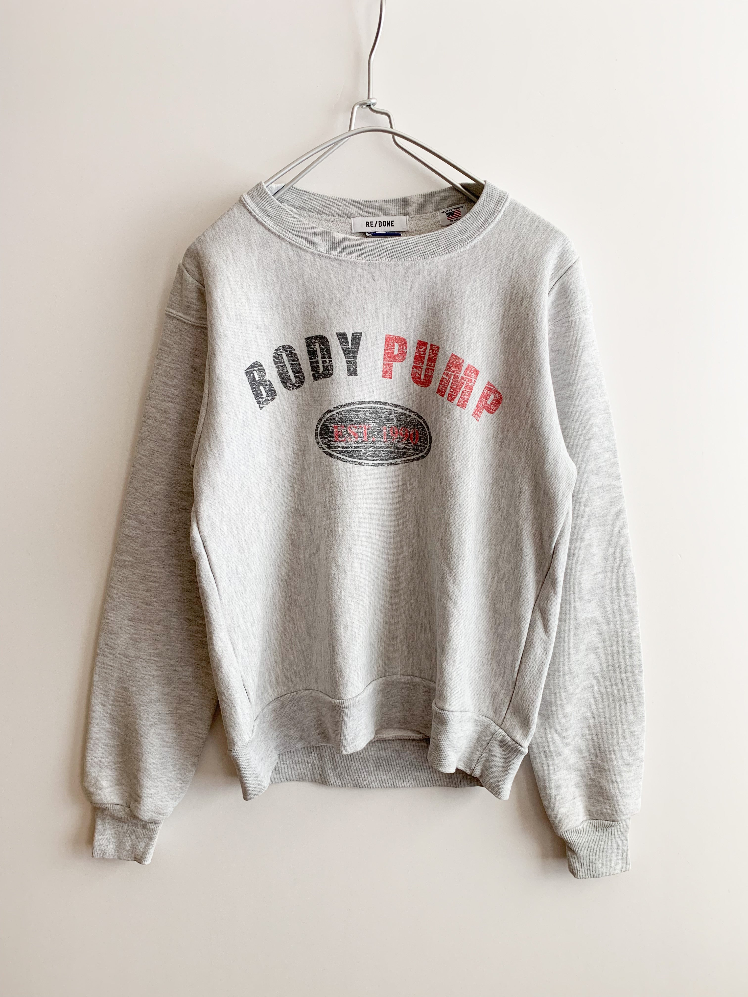 【 RE/DONE 】 CREW SWEAT