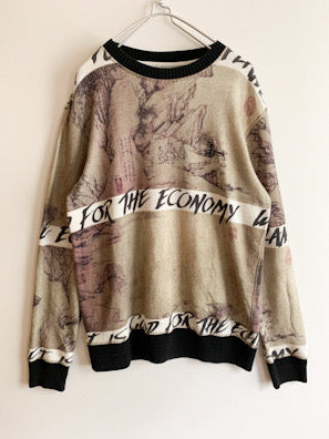 【 Vivienne westwood 】 Ink Painting Sweat