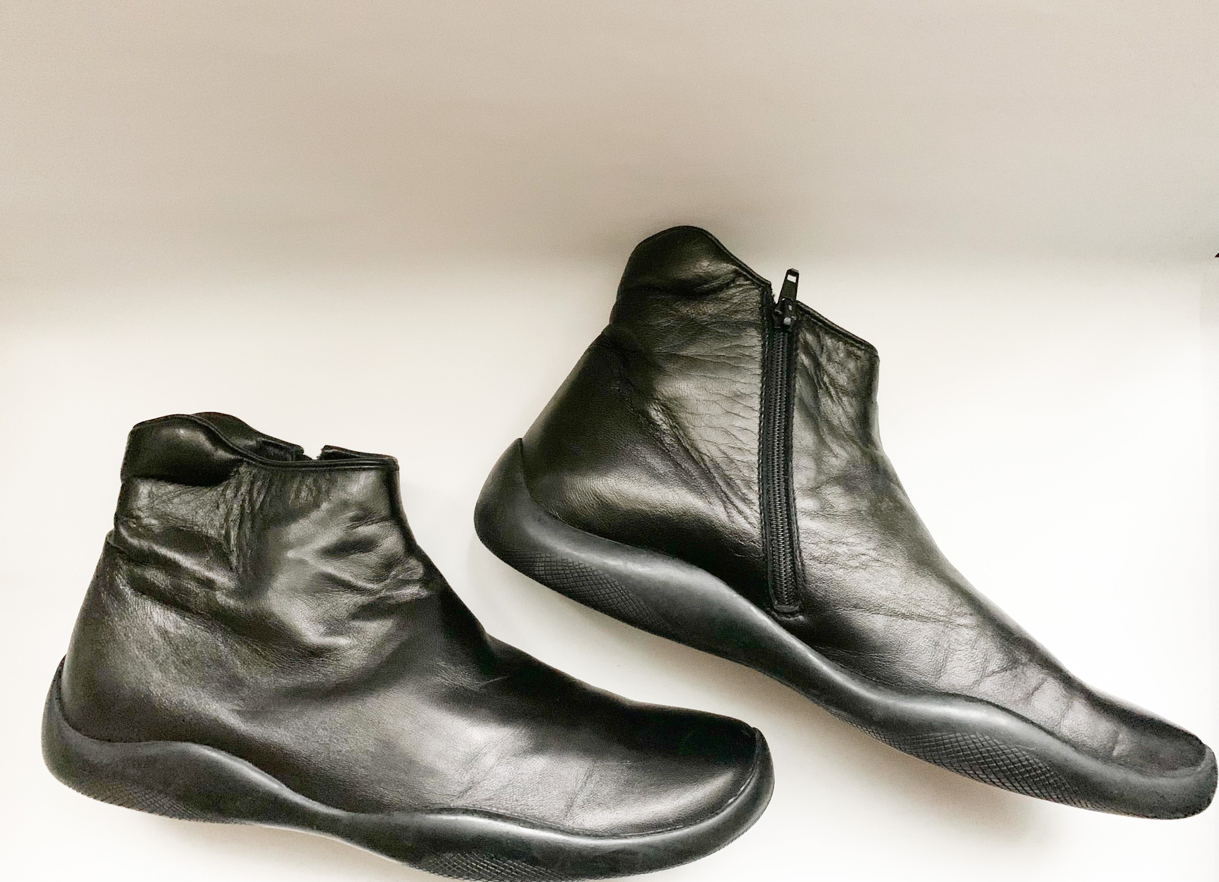 【 PRADA 】 Side zip Boots