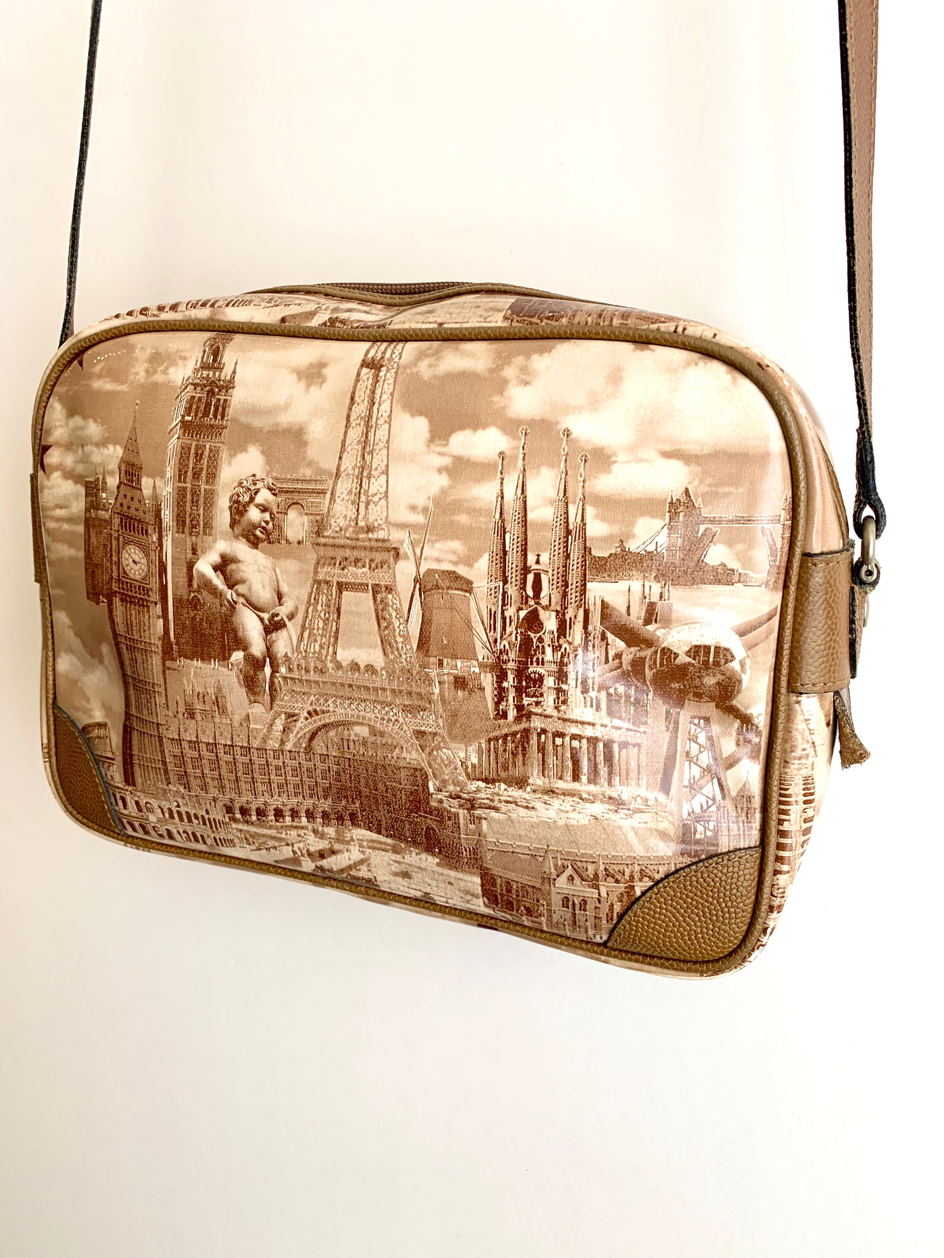 【 Jean Paul Gaultier 】Print Shoulder Bag
