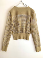 画像をギャラリービューアに読み込む, 【 ALEXANDER McCEEN 】Cotton Knit Cardigan
