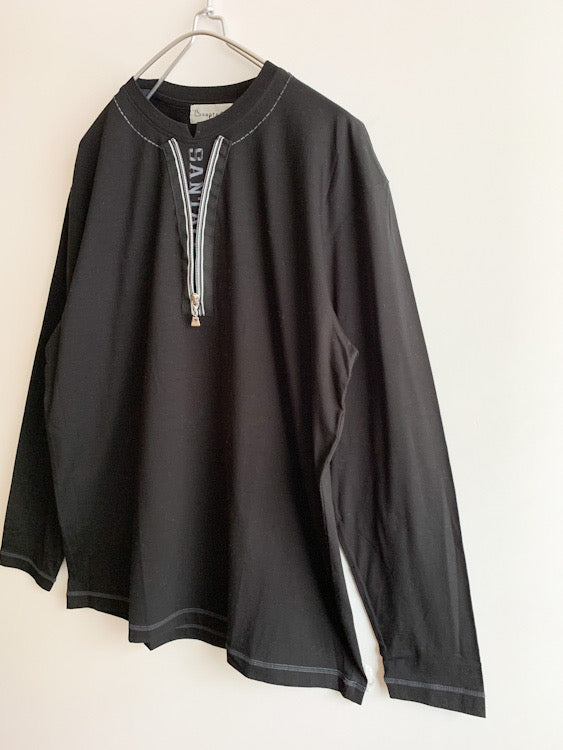 【 Santa fe 】 Zip Design Long Sleeve Tshirts