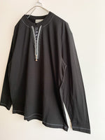 画像をギャラリービューアに読み込む, 【 Santa fe 】 Zip Design Long Sleeve Tshirts
