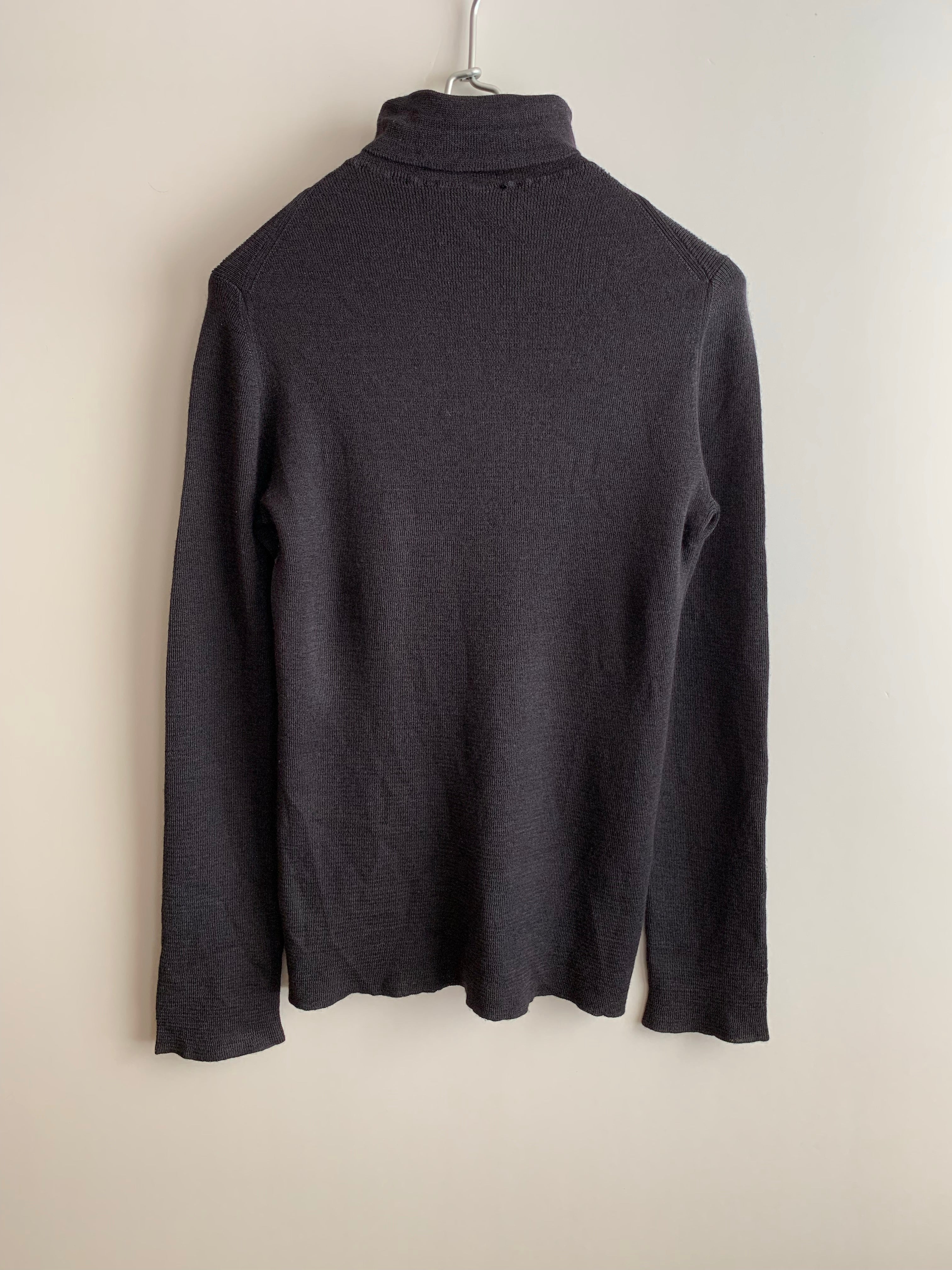 【 JIL SANDER 】CASHMERE SILK TURTLE NECK KNIT