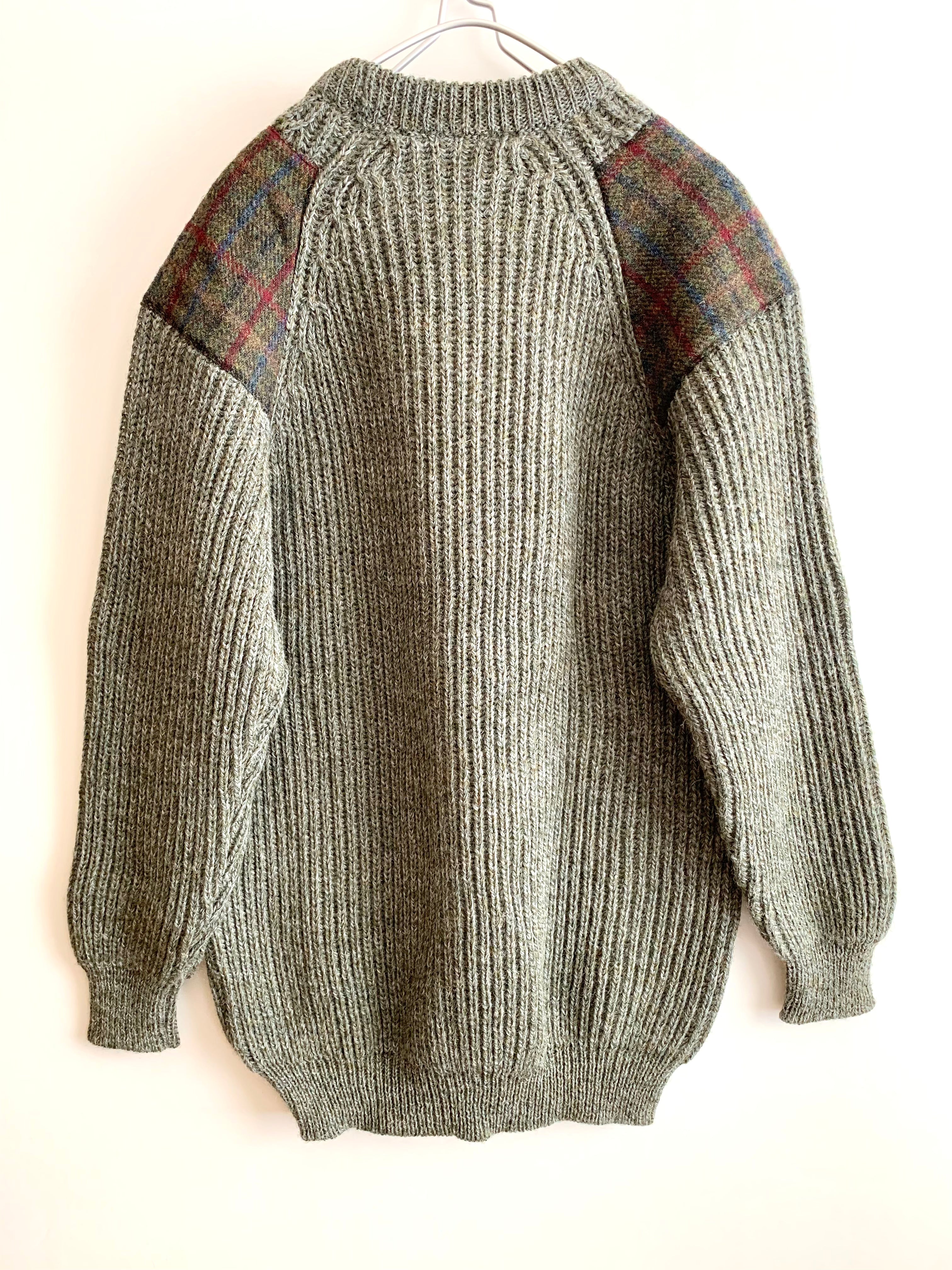 【 NIFFI 】Harris Tweed Design Knit