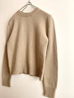 画像をギャラリービューアに読み込む, 【 JIL SANDER NAVY 】Elbow patch Knit
