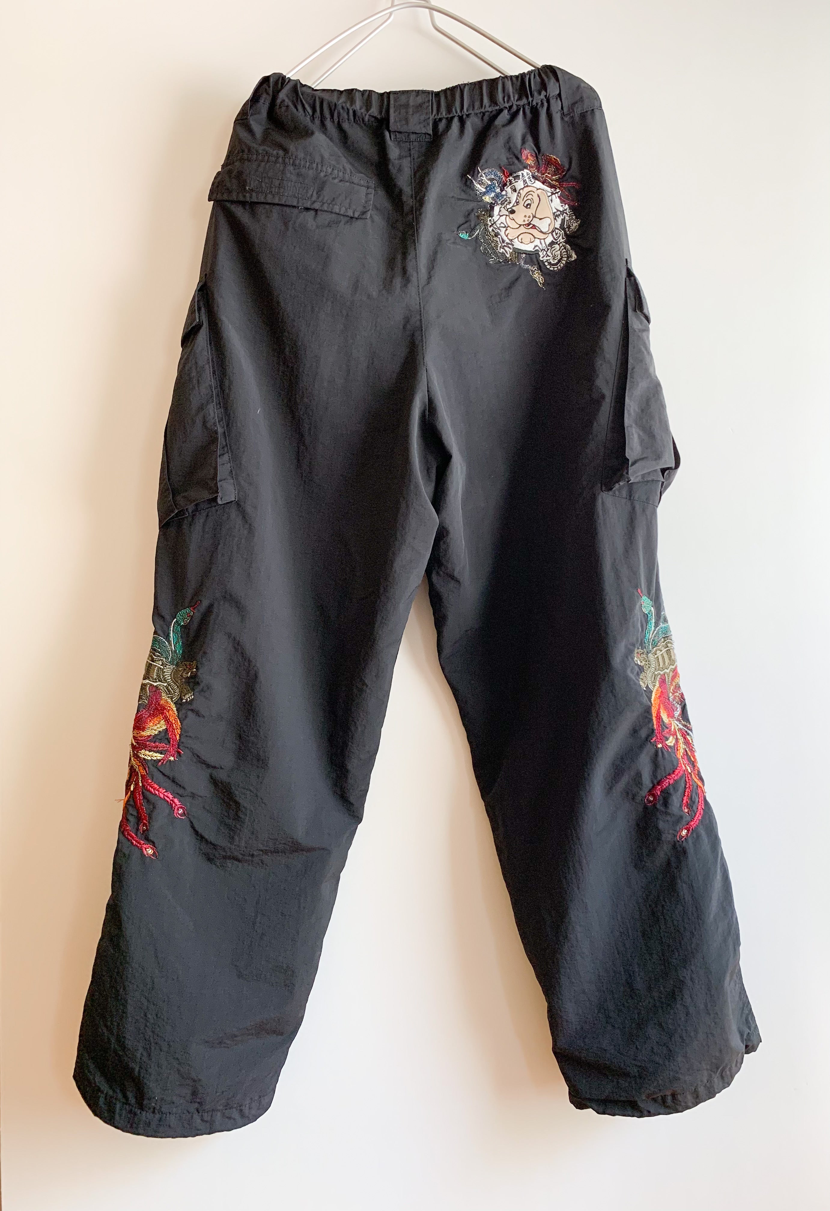【 GALFY 】神YABAI Nylon 5Pocket Pants