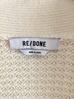 画像をギャラリービューアに読み込む, 【 Re/done 】Over Size cropped 90s Cardigan
