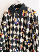 画像をギャラリービューアに読み込む, 【 KARL LAGERFELD 】 Heraldic pattern Shirts
